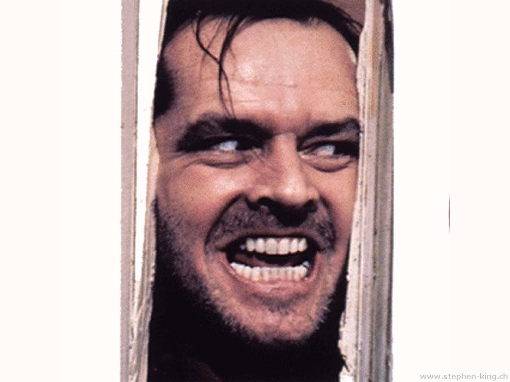 Shining de Stanley Kubrick / sur photo: Jack Nicholson